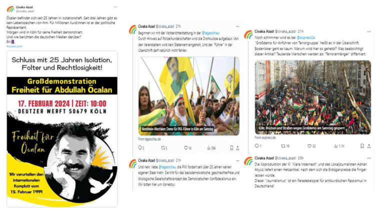 German media accused of bias in reporting Cologne Kurdish march akin to Turkey’s Erdoğan-led media