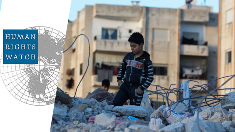 HRW urges action against officials for Turkey’s building collapses ahead of quake anniversary