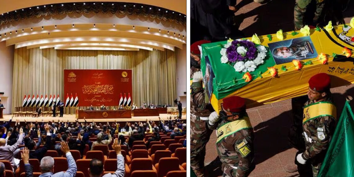Iraqi parliament debates US strikes, potential expulsion of foreign troops