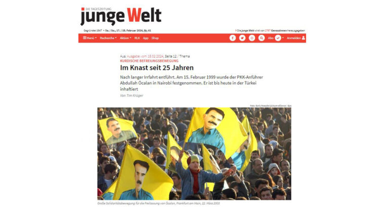 German Junge Welt chronicles PKK leader Öcalan’s enduring imprisonment in Turkey