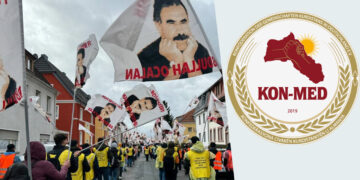 Kurdish confederation KON-MED criticises German media for stigmatisation of Kurdish march