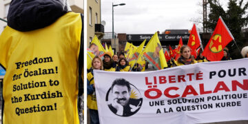 Basel to Strasbourg: International Long March marks Öcalan’s 25 Years of imprisonment