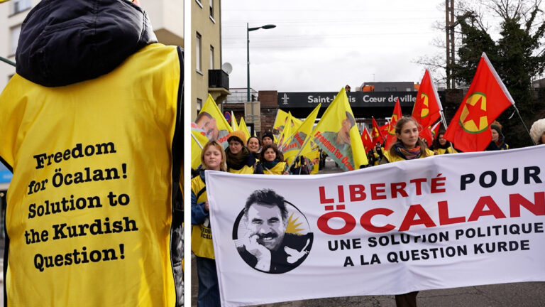 Basel to Strasbourg: International Long March marks Öcalan’s 25 Years of imprisonment
