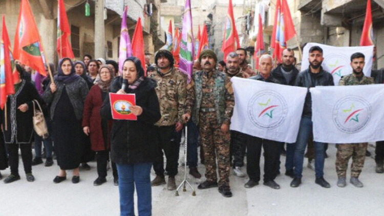Protests erupt across NE Syria following Turkish drone attack on war-wounded rehabilitation centre