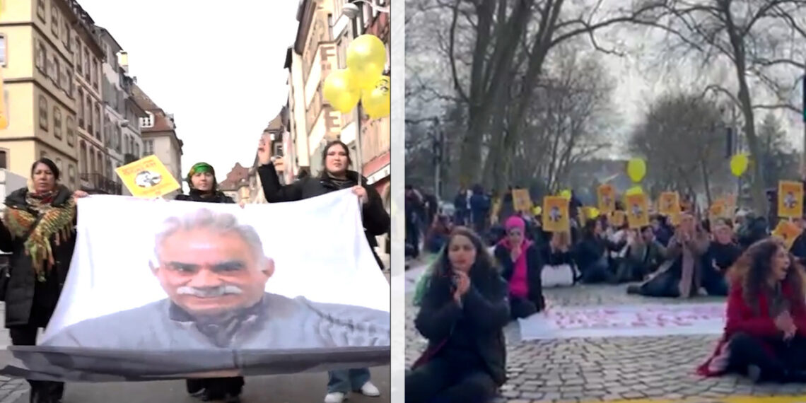 Strasbourg march condemns silence of European institutions on Öcalan’s isolation