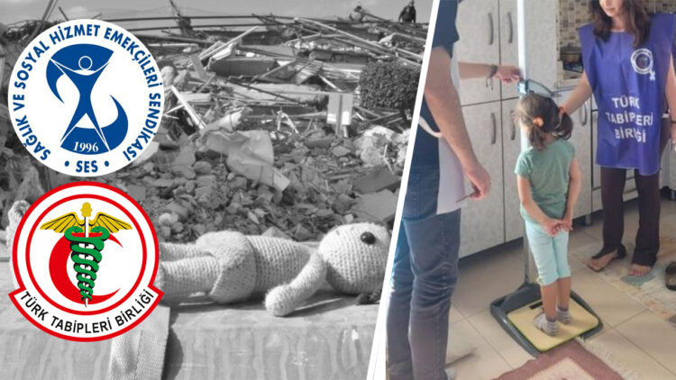 Turkish health organisations highlight child nutrition emergency post-earthquake