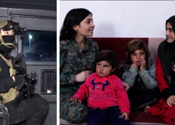 Yazidi woman liberated from ISIS captivity by Syrian Kurdish forces
