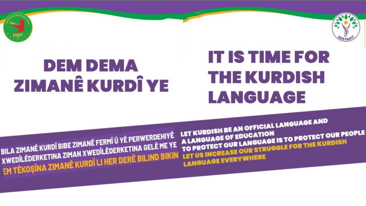 Kurdish language posters banned in Van, sparking criticism from educators