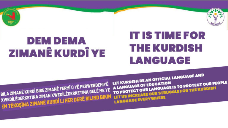Kurdish language posters banned in Van, sparking criticism from educators