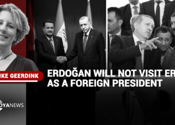 Erdoğan will not visit Erbil as a foreign president