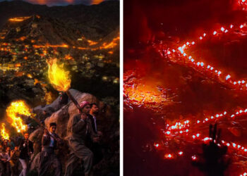Iraqi Kurdistan’s Akre embraces tradition with spectacular celebrations