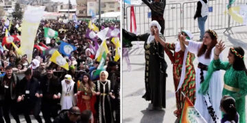 Newroz 2024: Celebrations begin early in Antep (Dîlok) with enthusiastic participation