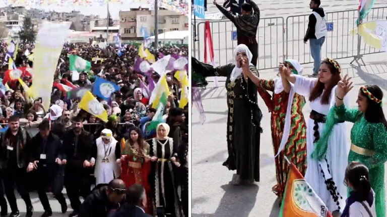 Newroz 2024: Celebrations begin early in Antep (Dîlok) with enthusiastic participation