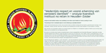 Mutual respect, identity recognition central to resolving Kurdish-Turkish clashes: Belgium’s Kurdish Institute