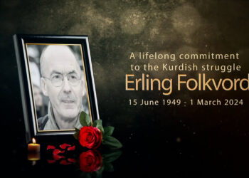 Erling Folkvord – a lifelong commitment to the Kurdish struggle