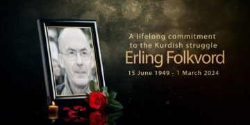 Erling Folkvord – a lifelong commitment to the Kurdish struggle