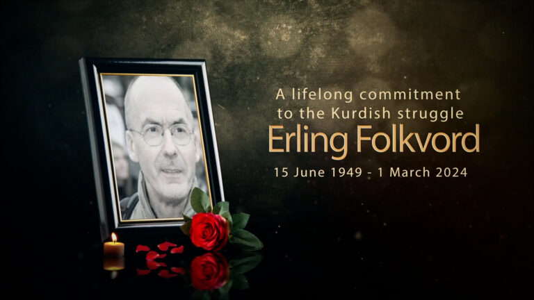 Erling Folkvord – a lifelong commitment to the Kurdish struggle