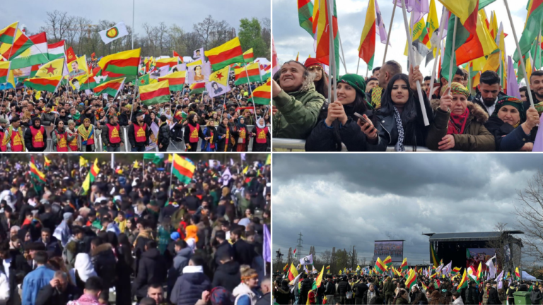 Frankfurt Newroz celebrations highlight Kurdish identity, resistance