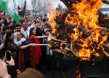 Kurdish politician blasts Turkey’s ‘Kurdish Hamas’ strategy at Batman Newroz event