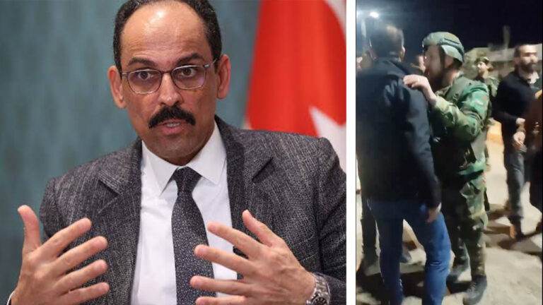 Turkish intelligence chief’s convoy halted by protesters in northern Syria