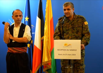 Paris Newroz reception: Kurdish resistance inspires, says former French president