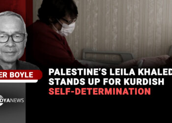 Palestine’s Leila Khaled stands up for Kurdish self-determination