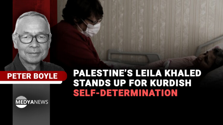 Palestine’s Leila Khaled stands up for Kurdish self-determination