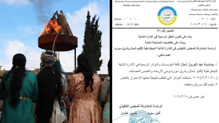 Northeast Syria marks Newroz 2024 with calls for freedom, peace