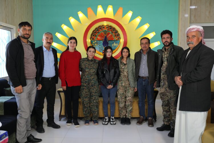 Yazidi woman reunited with family after rescue from ISIS