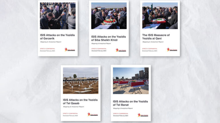 Yazidi foundation submits genocide evidence to international bodies