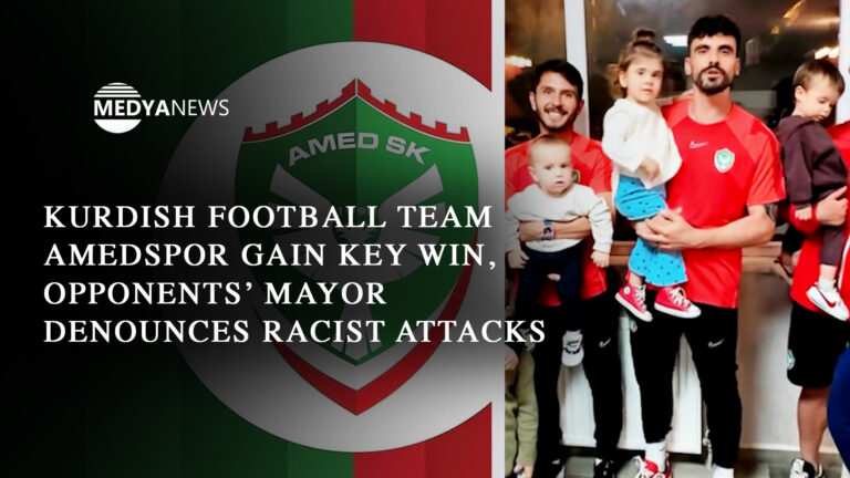 Kurdish football team Amedspor gain key win, opponents’ mayor denounces racist attacks