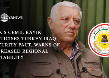 KCK’s Cemil Bayık criticises Turkey-Iraq security pact, warns of increased regional instability