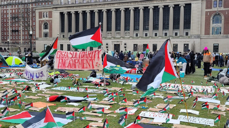 Palestinians ‘salute’ the wave of solidarity occupations of US university campuses