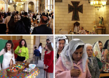 Christians in North and East Syria celebrate Easter