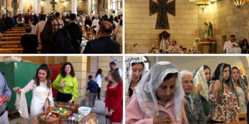 Christians in North and East Syria celebrate Easter