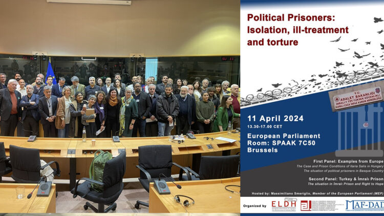 European Parliament conference demands end to ‘political’ torture of Öcalan