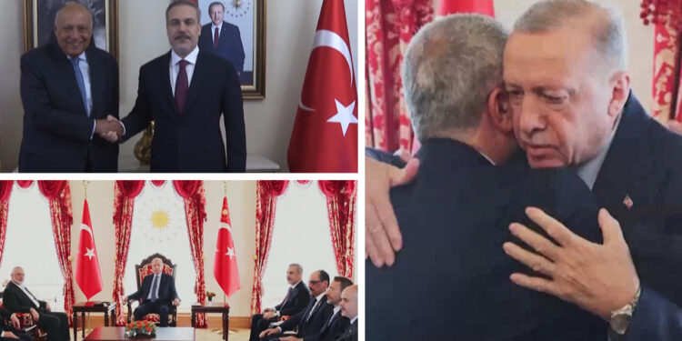Ο Τούρκος Ερντογάν συναντήθηκε με τον ηγέτη της Χαμάς