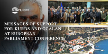 Messages of support for Kurds and Öcalan at European Parliament Conference
