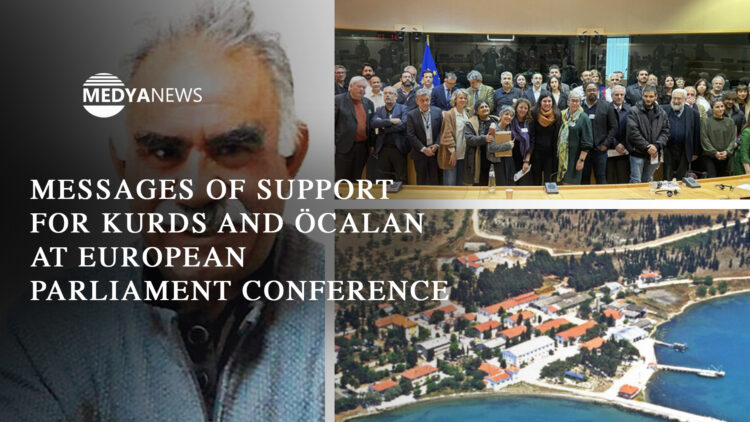 Messages of support for Kurds and Öcalan at European Parliament Conference