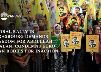 Global rally in Strasbourg demands freedom for Abdullah Öcalan, condemns European bodies for inaction