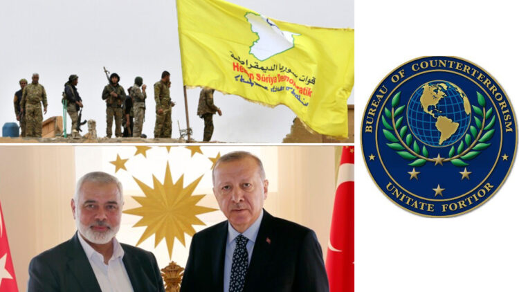 US-Turkey anti-terror cooperation ‘hypocrisy’ as Erdoğan meets Hamas leader, attacks anti-ISIS forces