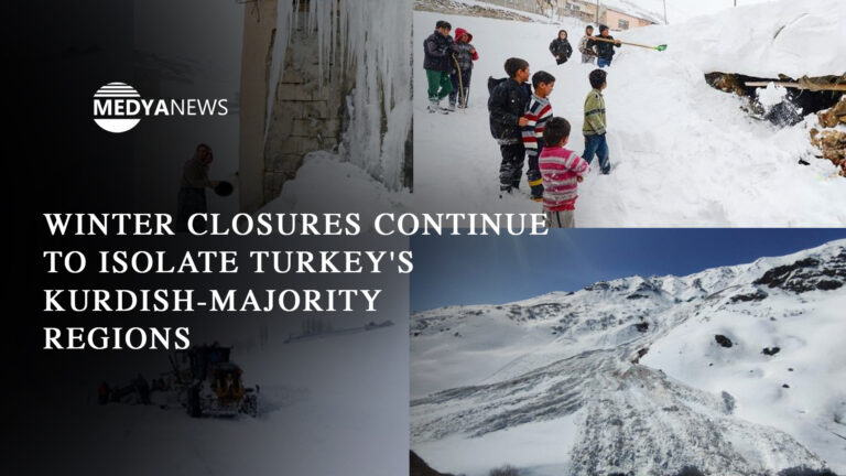 Winter closures continue to isolate Turkey’s Kurdish-majority regions