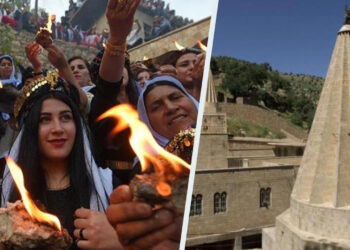 Yazidi community returns to ancestral lands for New Year celebrations