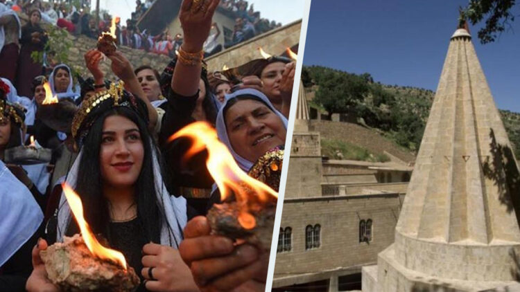 Yazidi community returns to ancestral lands for New Year celebrations