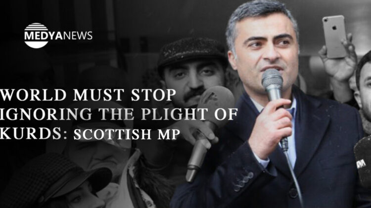 World must stop ignoring the plight of Kurds: Scottish MP