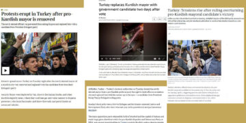 ‘Political coup’ against elected Kurdish mayor in Turkey: global media coverage