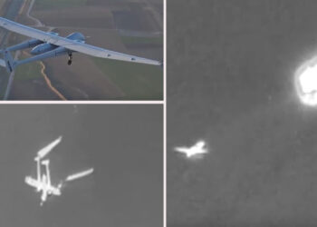 Kurdish guerilla fighters share video of alleged downing of Turkish drone