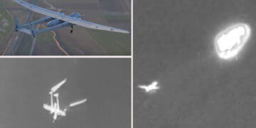Kurdish guerilla fighters share video of alleged downing of Turkish drone