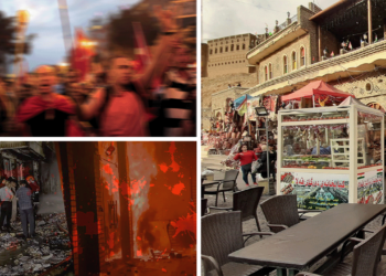 Turkish group claims major arson attack on Erbil’s Qaysari Bazaar