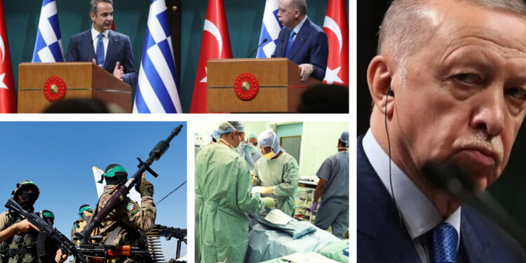 Ο Ερντογάν παραδέχεται ότι «η Τουρκία μεταχειρίζεται 1000 μέλη της Χαμάς», Τούρκος αξιωματούχος προσπαθεί να διορθώσει